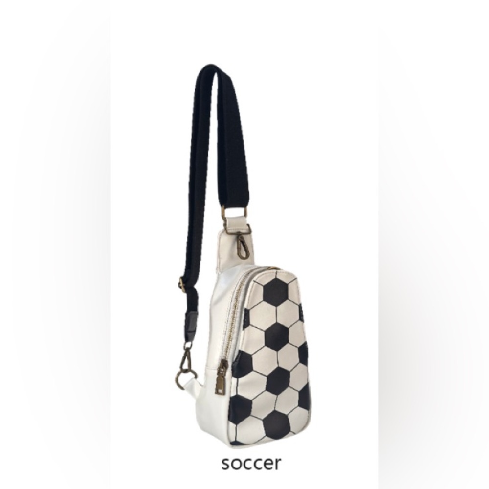 Soccer Sling Bag w cc slots Basketball Softball Soccer